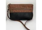 Black Shoulder Cross Body Bag – Elegant Vegan Cork by For You By Mamie LLC