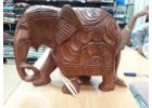 Wooden Elephants in Sri Lanka