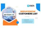 Buy Our Verified ServiceNow Customers List