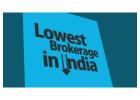 Lowest brokerage charges in India