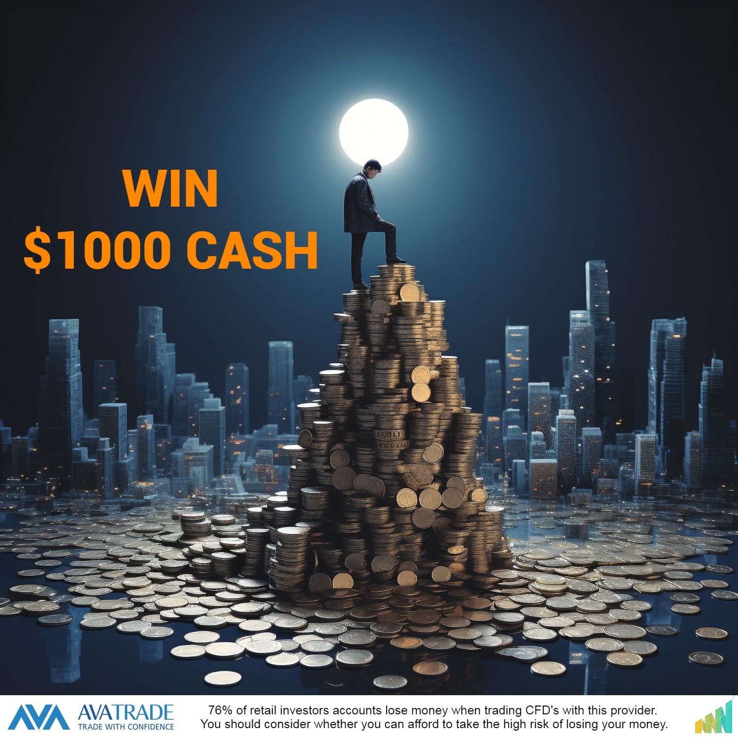 $1000 Cash Could Be Yours: Don't Miss This Draw $1000 Cash Could Be Yours: Don't Miss This Draw