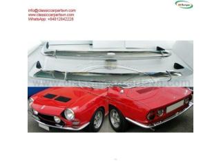 Simca 1200S coupé Bertone (1967-1971) bumpers by stainless steel new Simca 1200S coupé Bertone (1967-1971) bumpers by stainless steel new