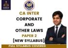 Affordable CMA Inter Law Online Coaching with Quality Faculty