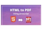 Easily Convert Your HTML files by HTML to PDF Converter