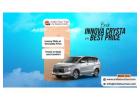 Reliable Innova Crysta Car Rental Delhi | Travel Without Stress