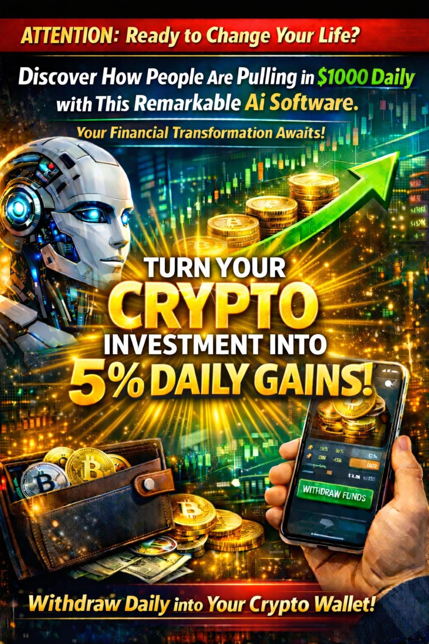 AI producing crypto for you every single day