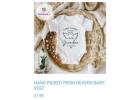 Pregnancy Announcement Vest for Joyful Baby Reveals UK