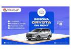 Elite Innova Crysta on Rent in Delhi - Chauffeur-Driven Luxury SUV