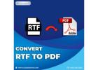 Buy RTF to PDF Converter for Easy Conversion