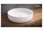 SEO Title: Ceramic Round Wash Basin for Stylish and Space-Saving Bathrooms