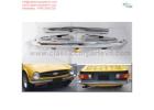 Triumph TR6 bumpers without license plate shield