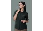 Premium Womens Safari Shirt Designed for Smart Adventures