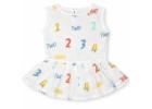 Adorable Muslin Frock for Baby Girls Soft Stylish Wear New