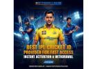 Get Your Instant Cricket ID – Start Winning Today