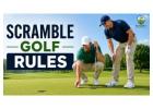 What is a 2 man scramble in golf? ?