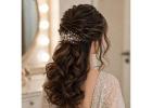 Elegant Bridal hair and makeup artist for wedding glam look