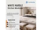 White Marble Kitchen Worktops | +44 020 83685555 | DialAWorkTop