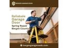 Reliable Garage Door Spring Repair Bergen County