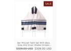 Where can I order a custom Bar Mitzvah tallit
