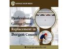 Professional garage door replacement in Bergen County