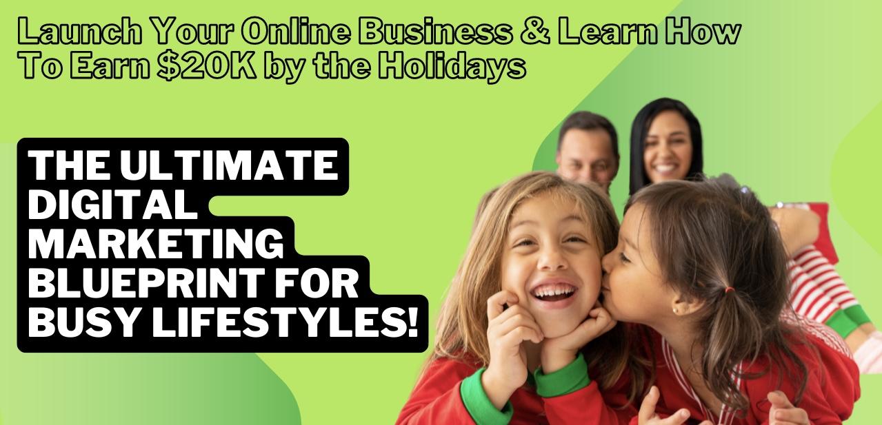 Push your Profit by Christmas. 2 hours a day to 20k