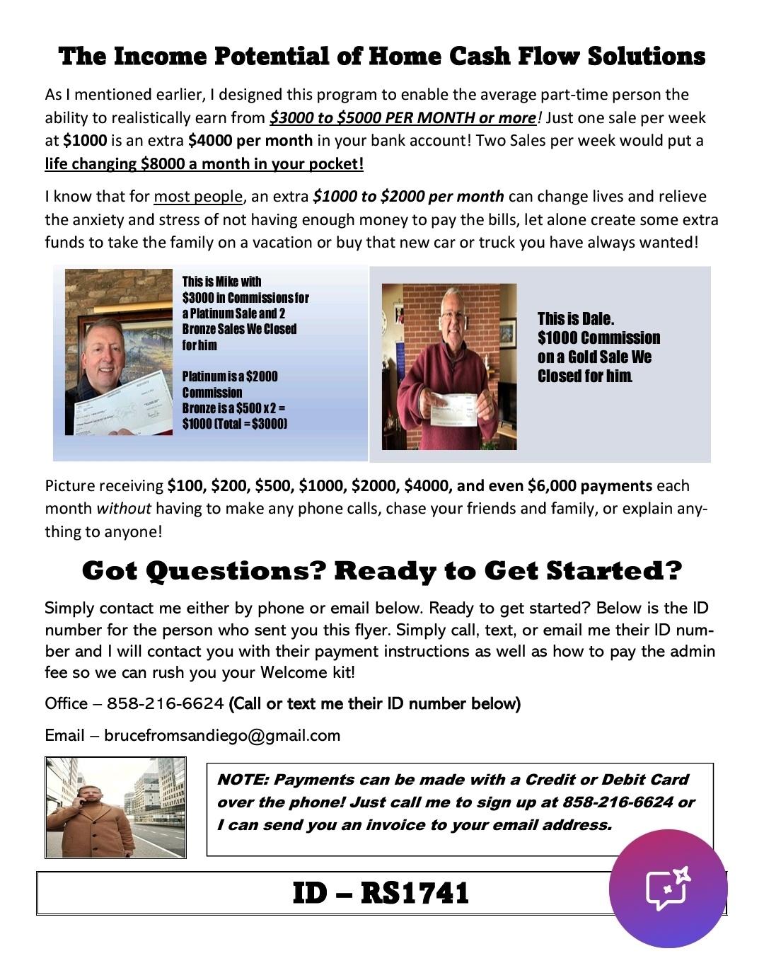 Earn $100 To $6,000