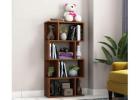 Sia Bookshelf – Curved Elegance Meets Smart Storage