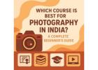 Photography courses in India