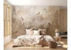 Trendy Modern Botanical Wallpaper for Stylish Interiors