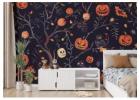 Cartoon Ghosts Aesthetic Halloween Wallpaper
