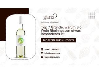 Top 7 Gründe, warum Bio Wein Rheinhessen etwas Besonderes ist Top 7 Gründe, warum Bio Wein Rheinhessen etwas Besonderes ist