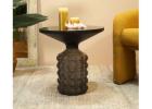 Rustic Mahogany Coffee Table