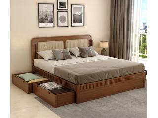 Wooden King Size Cot – Durable, Spacious & Elegant Wooden King Size Cot – Durable, Spacious & Elegant