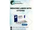 Inducing labor with cytotec