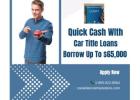 Quick Cash Car Title Loans Kitchener