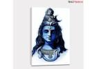 Divine Shiva Painting by WallMantra – Spiritual Wall Art for Your Home
