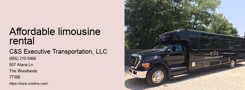 Airport limo service Houston