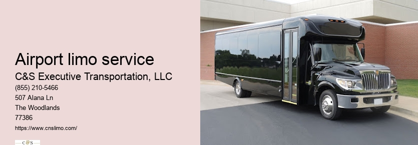 Airport limo service Houston
