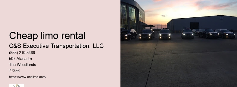Limo service near me