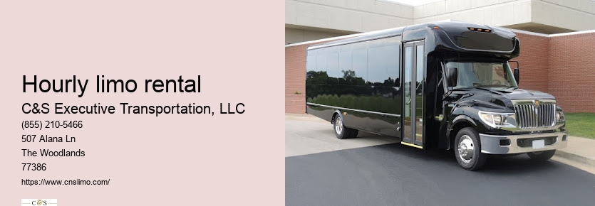 Limousine for hire