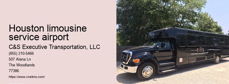 Chauffeur service in Houston