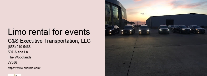 Affordable limo service