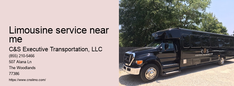 Airport limousine service