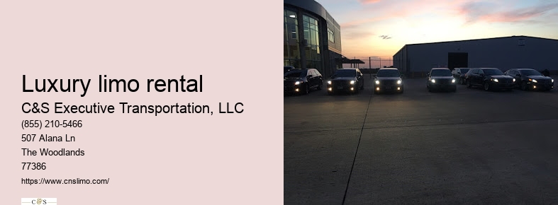 Limousine and car service