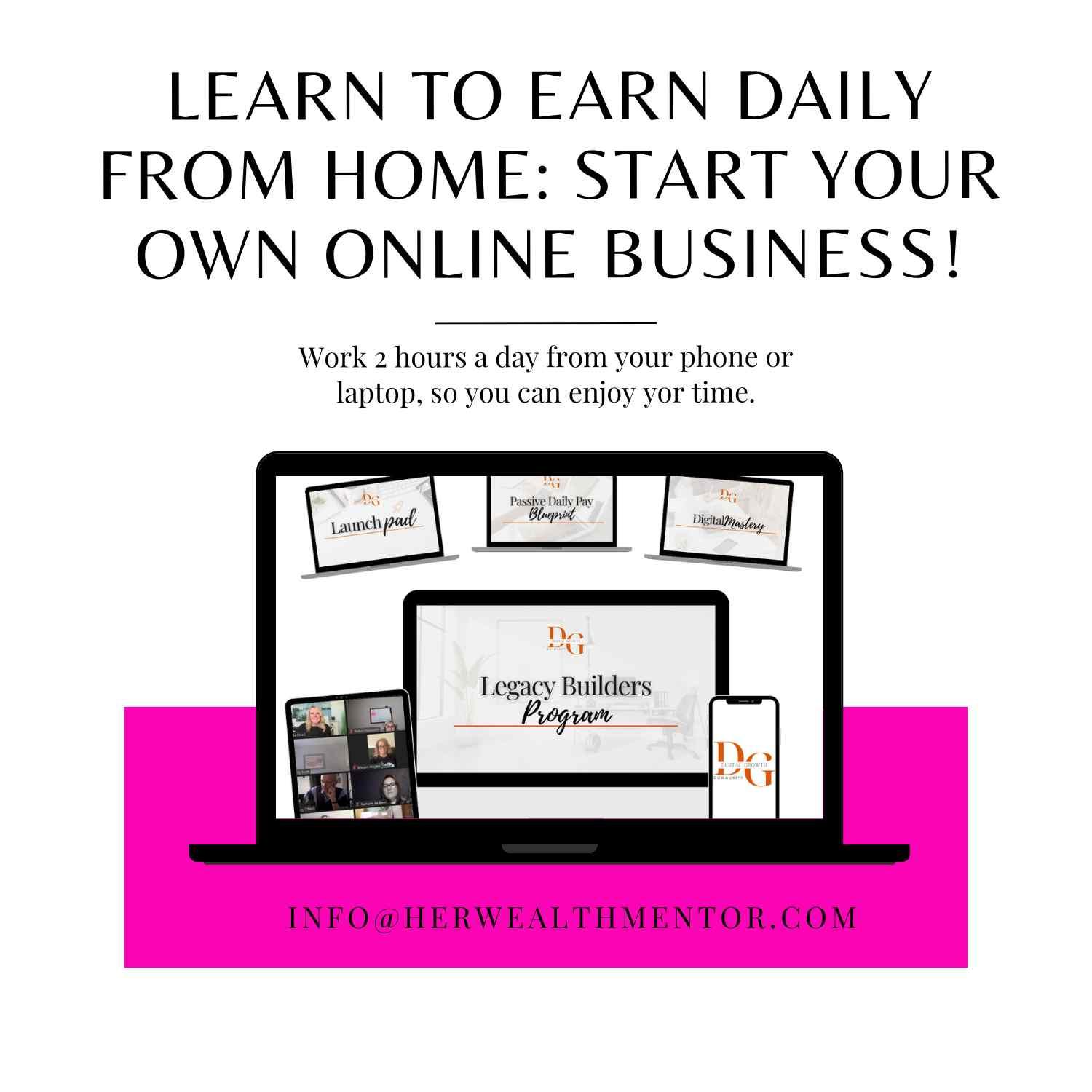 Earn Daily from Home: Start Your Own Online Business!
