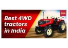 Best 4WD Tractors in India for 2025
