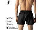 Mens Linen Briefs for Breathable Support and Everyday Comfort