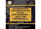 Professional Help to Recover Stolen Bitcoin & Crypto