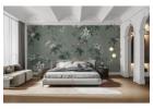 Bring Nature Indoors with Green Chinoiserie Wallpaper
