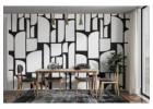 Artistic Geometric Murals for a Modern Touch